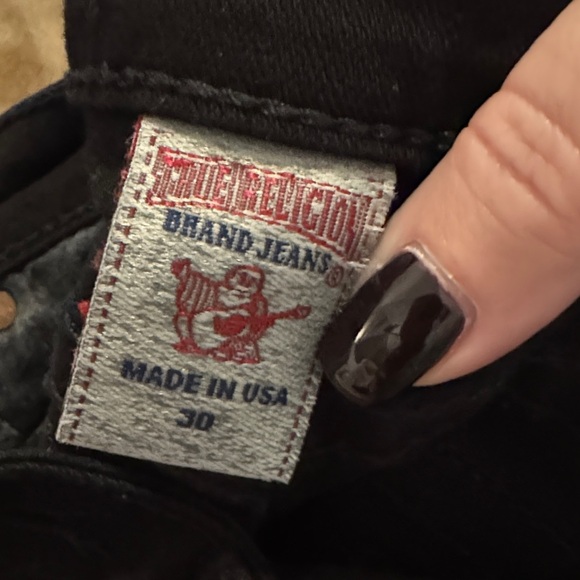 True Religion Women's Dark Straight Leg Jeans - Picture 5 of 5